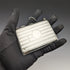 1913 British Antique Pure Silver Card Case with Chain 73g William Henry Sparrow